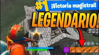 TODO LEGENDARIO! Fortnite: Battle Royale (El mejor Loot)