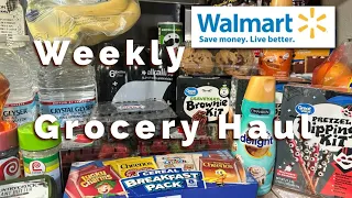 WALMART GROCERY HAUL: FEEDING A FAMILY OF 6‼️🛒 #walmart #shopping #groceryshopping #grocery