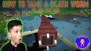 Minecraft How To Tame A Death Worm Using The Ice And Fire Mod