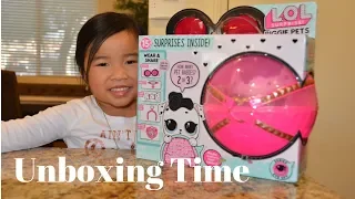 Unboxing LOL Biggie Pets//Lovelyn&Mommy