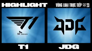 Highlight | T1 vs JDG | CKTG 2023 - BÁN KẾT 2