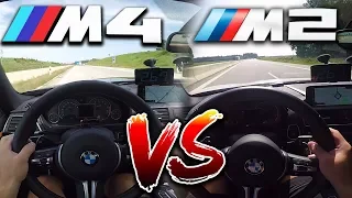 0-290km/h | BMW M2 vs BMW M4 Competition | TOP SPEED, Acceleration TEST✔