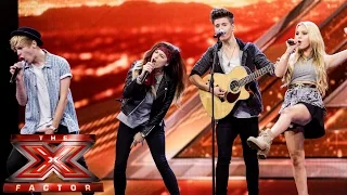 Only The Young sing Dolly Parton's 9 to 5 | Boot Camp | The X Factor UK 2014