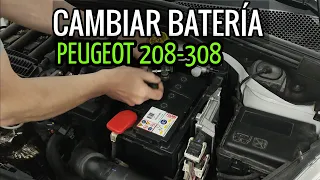 🔋CAMBIAR BATERÍA PEUGEOT 208-308