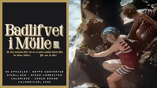 Badlifvet i Mölle (1911) - Remastered 4K 60fps