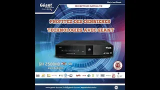 مواصفات الجهاز الجديد من شركة جيون GEANT GN 2500HD EVO 4K