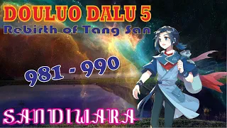 Douluo Dalu 5 Rebirth of Tang San 981-990