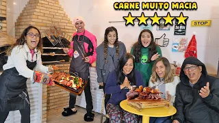 TRANSFORMAMOS A MANSÃO EM UMA CHURRASCARIA 5 ESTRELAS! - INCRÍVEL!