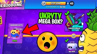 NOWY UKRYTY MEGA BOX NA POCZĄTKU KARNETU?😱BRAWL STARS POGROMCY MITÓW #18