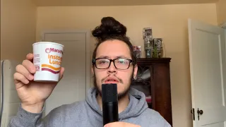 ASMR- NEW MICROPHONE, EATING NOODLES, INAUDIBLE WHISPERS TELLING YOU GOODNIGHT!!!