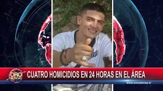 Cuatro homicidios en 24 horas en el Área Metropolitana | Oro Noticias