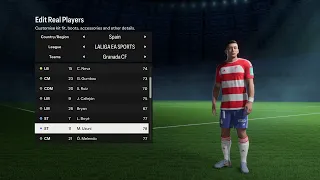 EA SPORTS FC 24 - Granada CF - Player Faces and Ratings