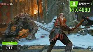 God of War: Ultra Settings @4k DLSS (Ryzen 9 7950x3d + RTX 4090)