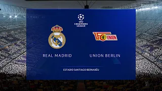 FIFA 23 | Real Madrid vs Union Berlin | UEFA Champions League 23/24 - Full Match | PS5 Gameplay