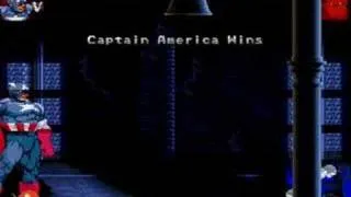 Captain America Vs red Skull