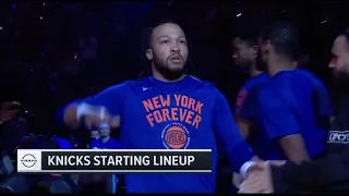 New York Knicks 2023-24 playoff player introduction (game 1)