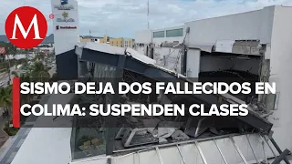 Suman dos muertes en Manzanillo, Colima, por sismo de magnitud 7.7