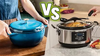 Dutch Oven VS Slow Cooker | Which One is Worth It?