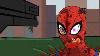 Thunderbolts: Kill The Avengers - Spider-Man Death Scene (Animation)