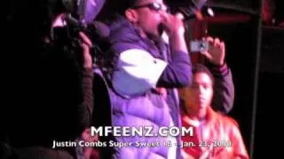 Justin Combs Super Sweet 16: Fabolous Performs