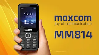 Мобільний телефон Maxcom MM814 з функцією Power Bank