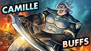 RIOT BUFFED CAMILLE AND SHE IS SO BACK