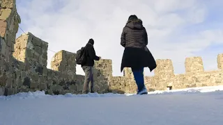 Walking around Akhaltsikhe (Rabati) Fortress 🇬🇪