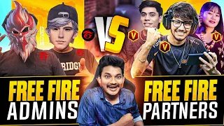 Free Fire ADMINS VS V BADGE YOUTUBERS MACTH - MOST AWAITED MATCH- #sooneeta #ungraduategamer