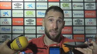 Zona mixta en Son Moix. 23.06.2019