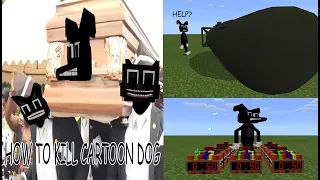 How to Kill Cartoon Dog (Cartoon Cat's Revenge?) Minecraft PE