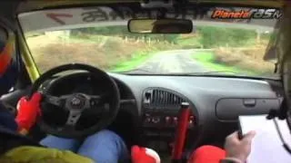 PAULO GRADAILLE - SERGIO DIAZ  Camara interior Rallye do Botafumeiro 2010