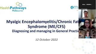 Myalgic Encephalomyelitis/Chronic Fatigue Syndrome (ME/CFS) - (12 October 2022)