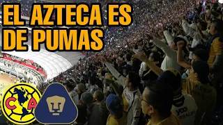 IMPRESIONANTE - La REBEL LOCAL en el AZTECA - América vs Pumas 2021