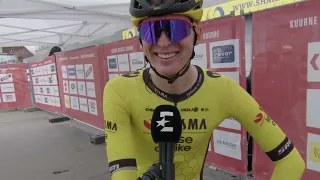 Matteo Jorgenson - Interview at the finish - Kuurne - Bruxelles - Kuurne 2024