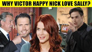 CBS Young And The Restless Spoilers Adam gets angry when Victor approves of Nick and Sally's love