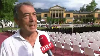 Hubert von Goisern Konzert Bad Ischl Kaiser Villa