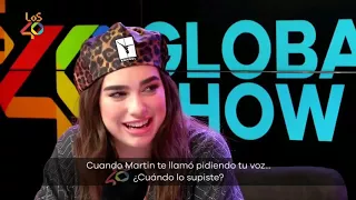 Dua Lipa Talks About Martin Garrix