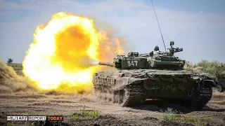 Today: Ukrainian T-64 destroys Russian T-72 with its crazy abilities