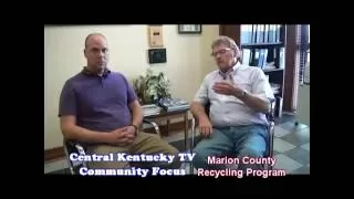 Community Focus on Marion County And The Recycling Program 7 2016