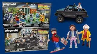 NEW Playmobil Back to the Future Part II Hoverboard Chase and Marty's Pickup Truck | Speed Build