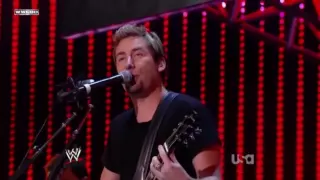 Nickelback Live - When We Stand Together(WWE Tribute To The Troops 2011 Live)
