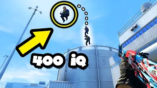 400 IQ BEST TEAMPLAY TRICKS! - CS:GO BEST ODDSHOTS #455