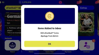 GET FREE 300 COINS JUST FOLLOW THIS STEPS | EFOOTBALL 2023 MOBILE