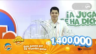 Sorteo LOTO 11:00 AM, Jueves 25 de Mayo del 2023