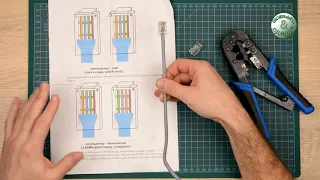 Как обжать сетевой кабель