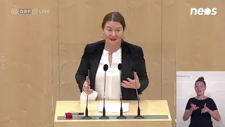 NR-Rede von Karin Doppelbauer (NEOS) am 8. Juli 2021