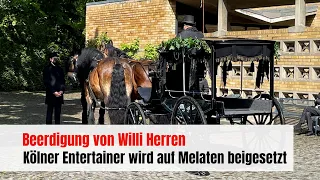 Willi Herren Beerdigung: Kölner Entertainer auf Melaten beigesetzt