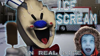 Ice Scream Game In REAL LIFE Movie Very Scary