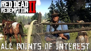 Red Dead Redemption 2 - All Points of Interest - Easter Eggs Location