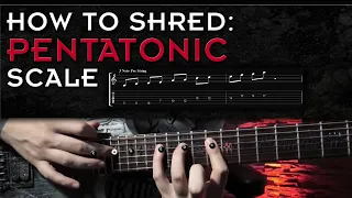 Pentatonic Scale Shredding | How To Come Up With Cool Licks!